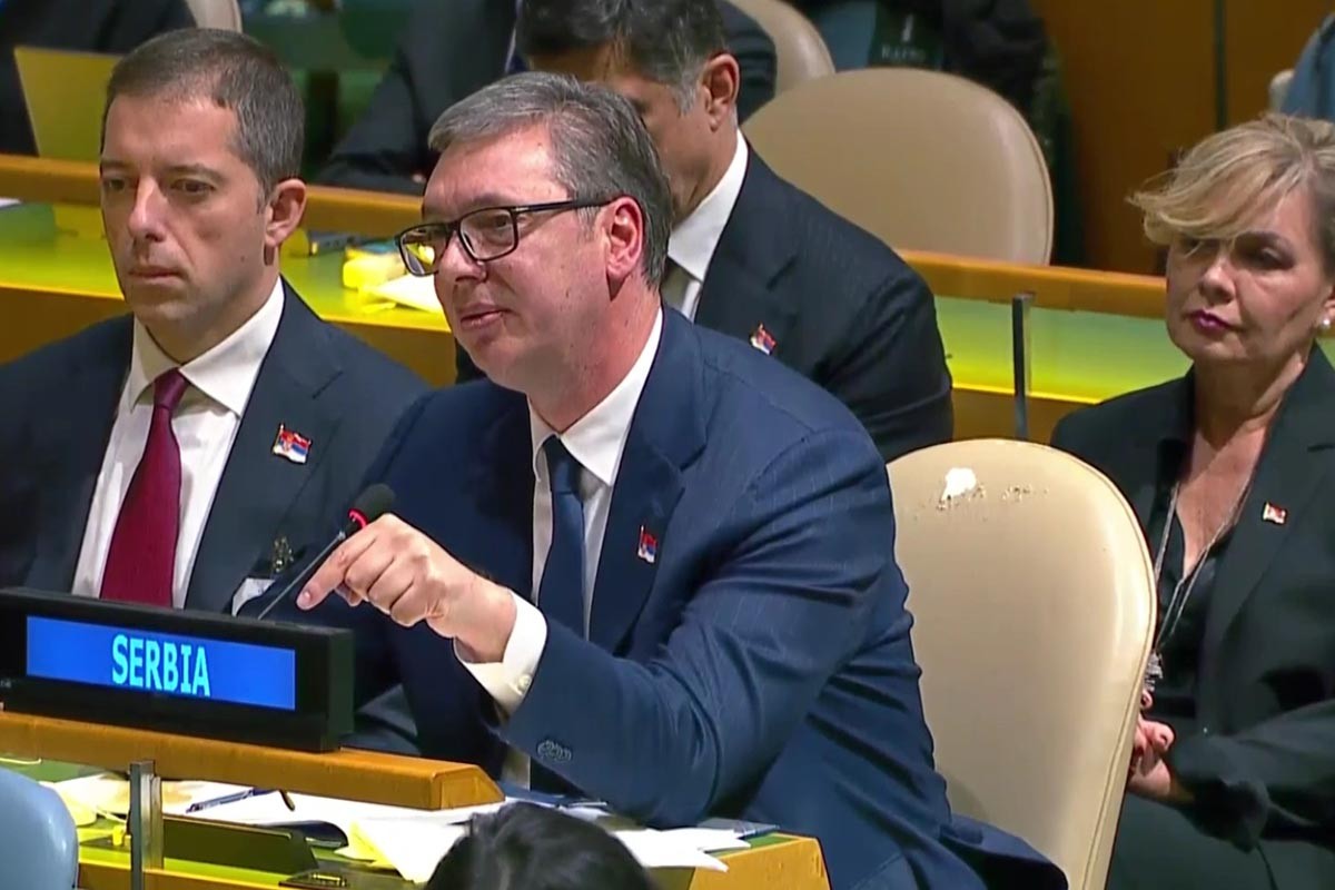 Šta je sve Vučić rekao u Njujorku