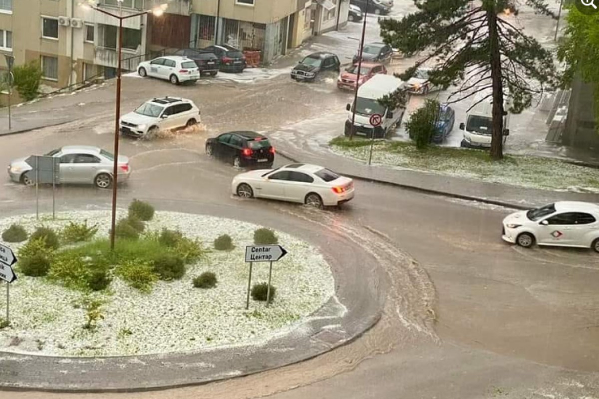 Snažno nevrijeme pogodilo neke dijelove BiH (VIDEO)