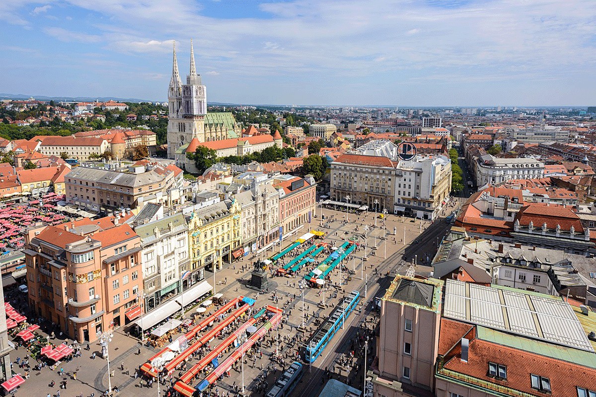 U centru Zagreba mladić flašom pokušao da zakolje nepoznatog muškarca