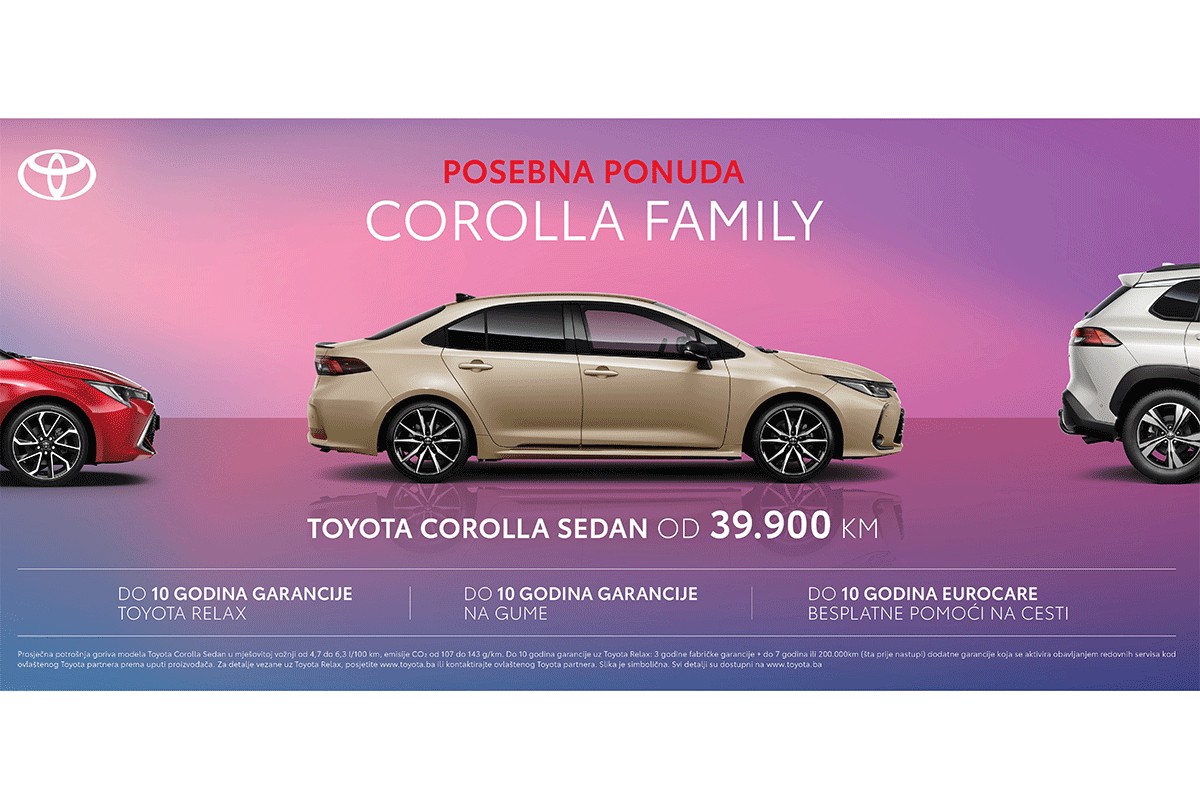 Odlične Toyotine ponude u Sladaboniju Banja Luka