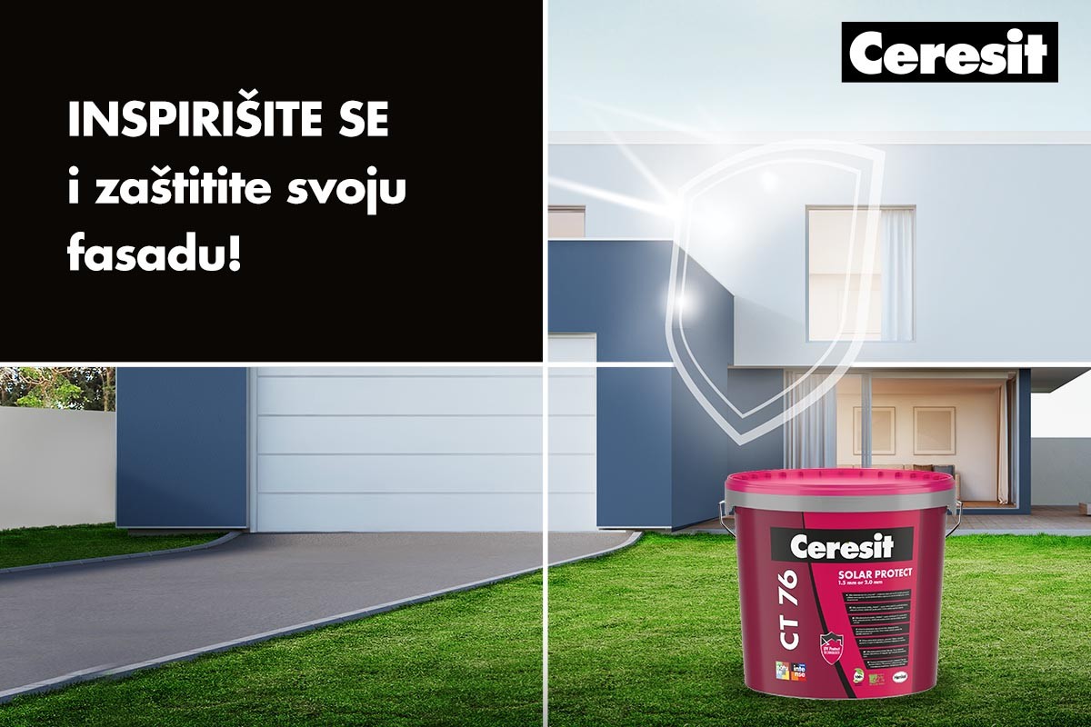 Ceresit CT 76 Solar Protect - za fasadu koja će trajati