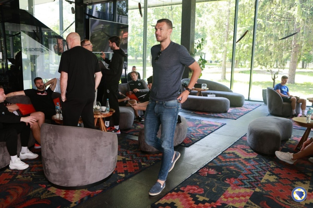 "Zmajevi" se okupljaju na Ilidži: Stigao Edin Džeko