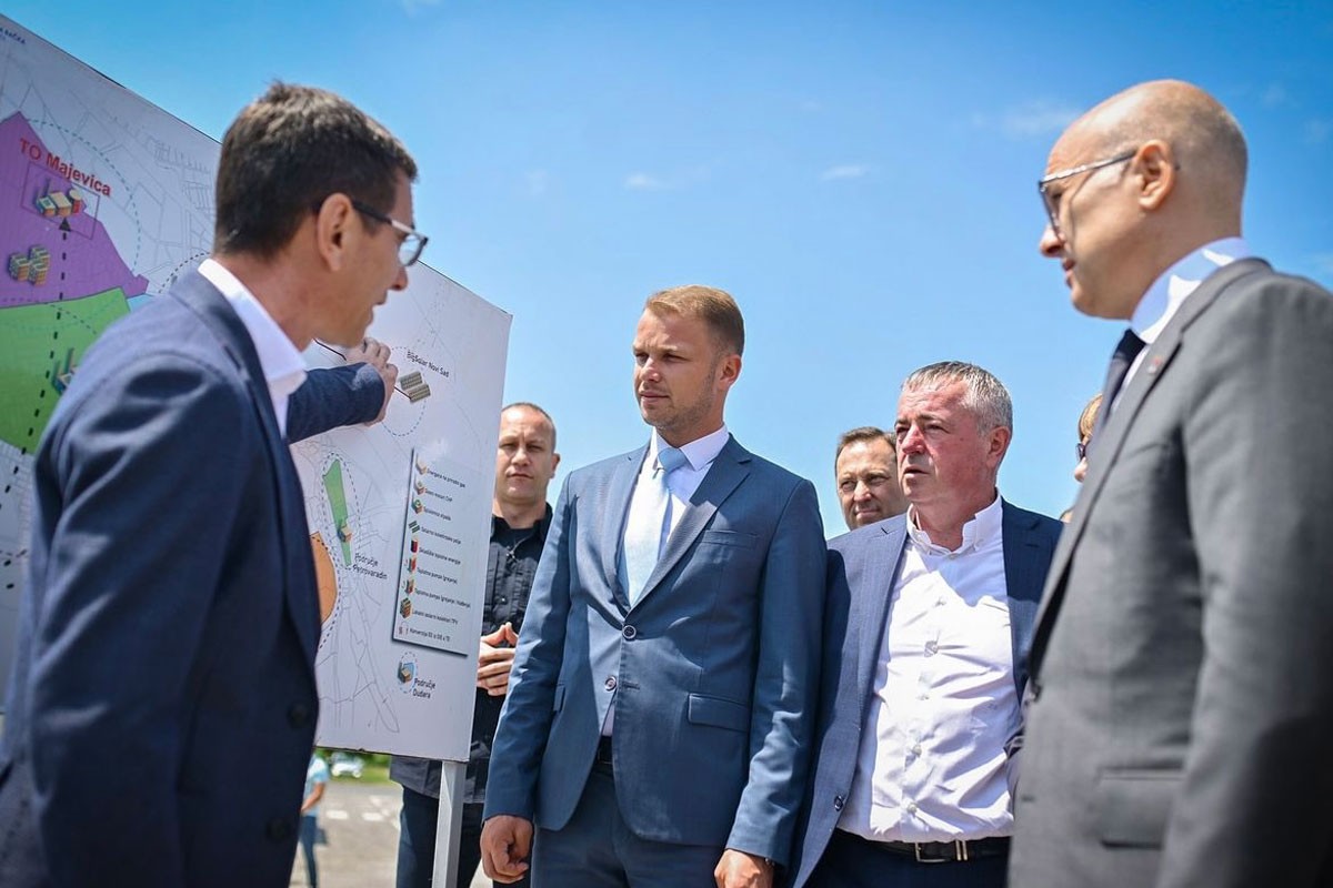 Stanivuković i Vučević obišli značajne projekte u Novom Sadu