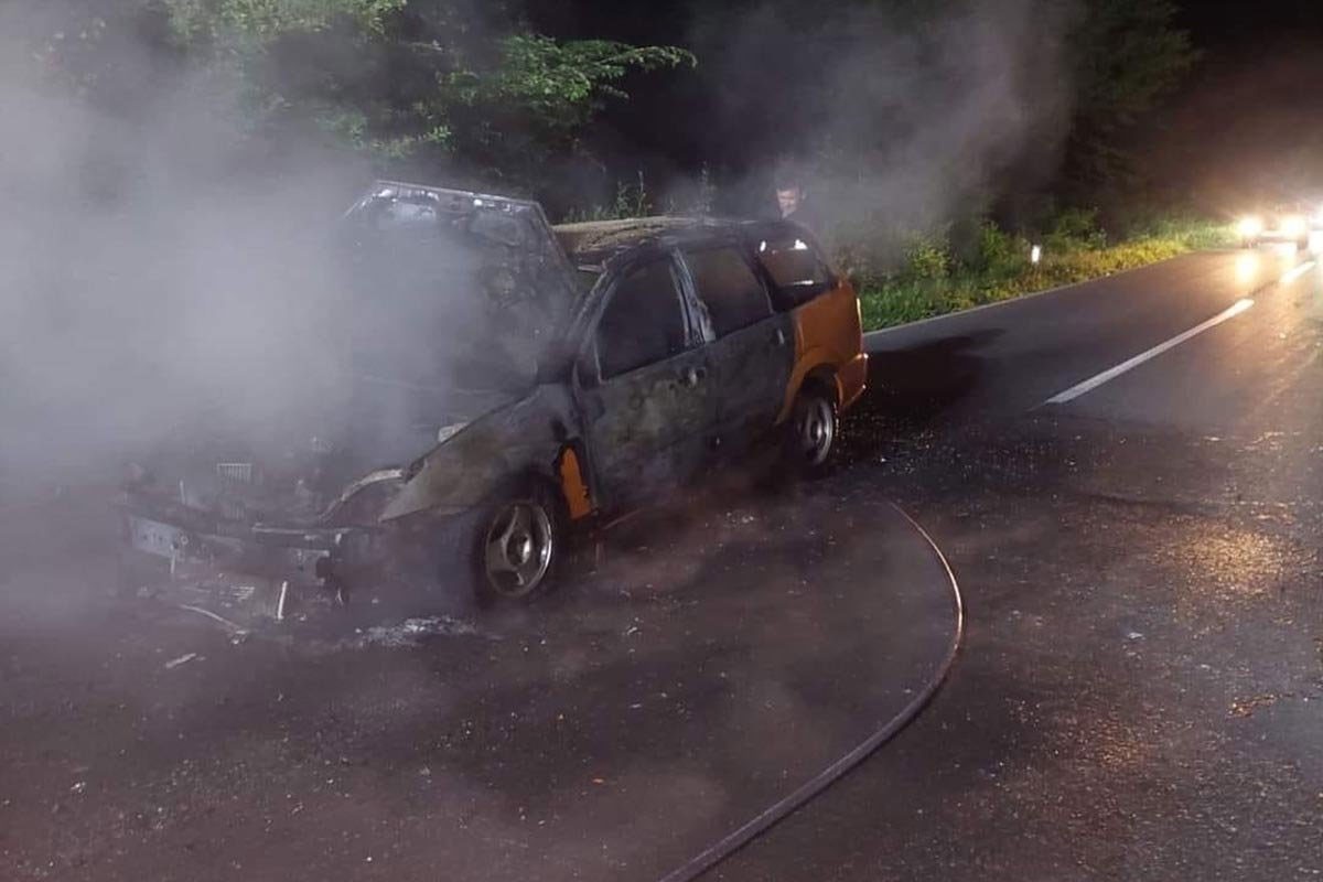 Izgorio automobil u Kotor Varošu
