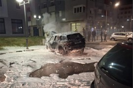 Objavljen snimak kako je zapaljen automobil sina načelnika Opštine ...