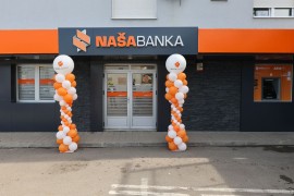 Šire mrežu poslovnica: Naša banka i u Trnu
