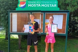 Tara Jokić i Nemanja Todorić novi šampioni BiH