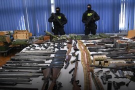 U Sisku nađen ogroman arsenal oružja