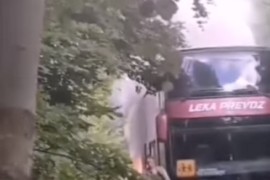 Đaci se igrali upaljačem, pa izazvali požar u autobusu? (VIDEO)