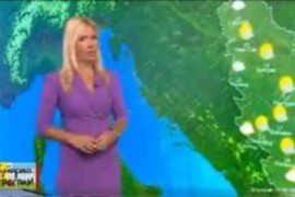 Vremenska prognoza na RTS pošla po zlu, evo šta je voditeljki ...