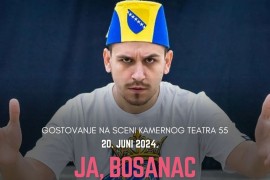 "Ja, Bosanac" na sceni Kamernog teatra 55