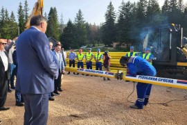 Ozvaničen početak radova na gasovodu Pale-Jahorina