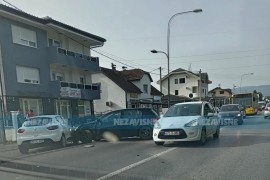 Saobraćajka u Banjaluci, sudarila se tri vozila