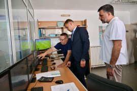Stanivuković obišao Fabriku vode: Kad stiže voda u kritična naselja?