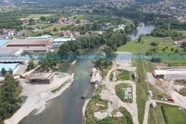 Pogledajte kako napreduju radovi na mostu u banjalučkom naselju Česma ...