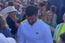 Navijači okupirali Novaka (VIDEO)