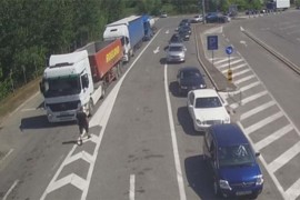 Pojačana frekvencija vozila na graničnom prelazu Velika Kladuša