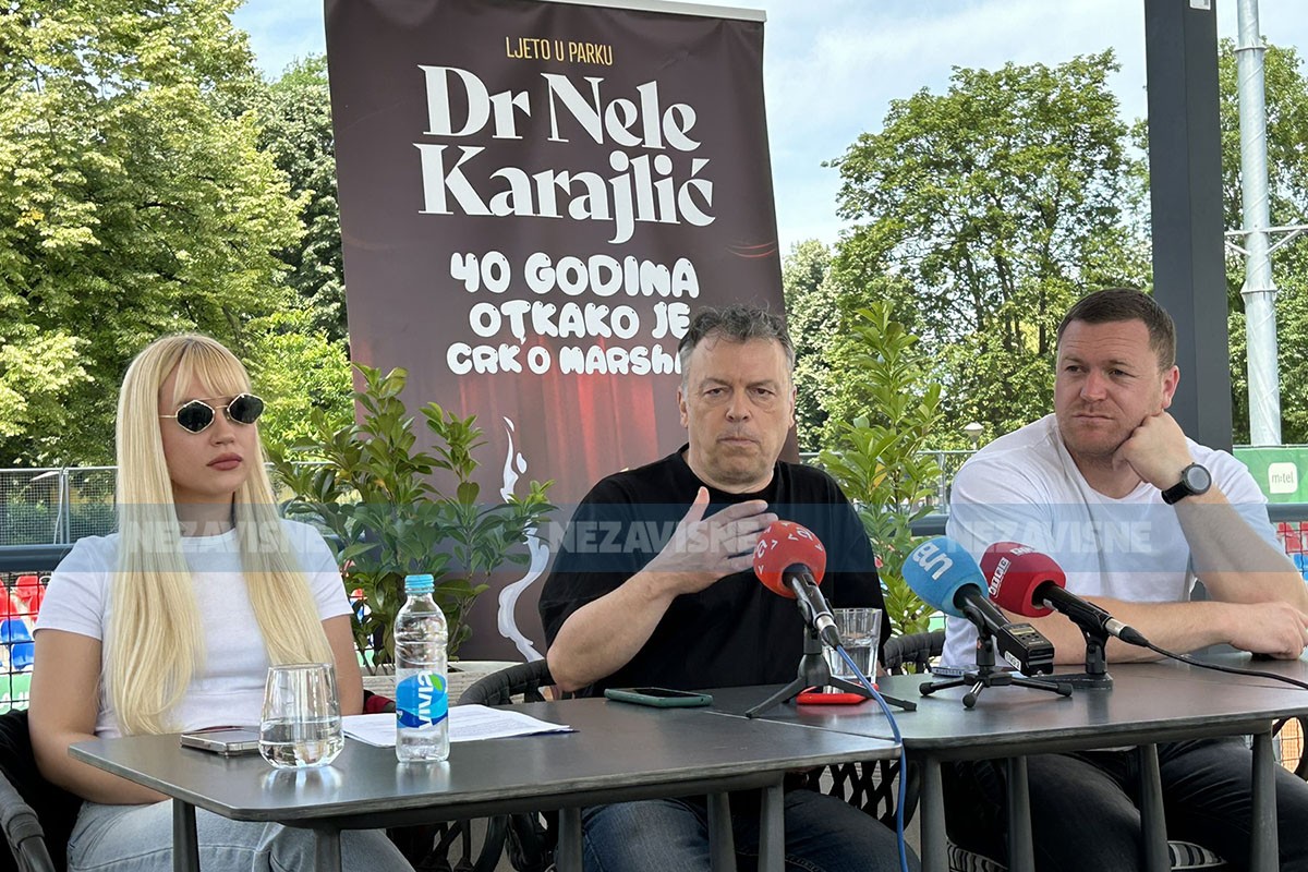 Nele Karajlić koncertom u Banjaluci slavi "40 godina otkad je crk'o Marshall"