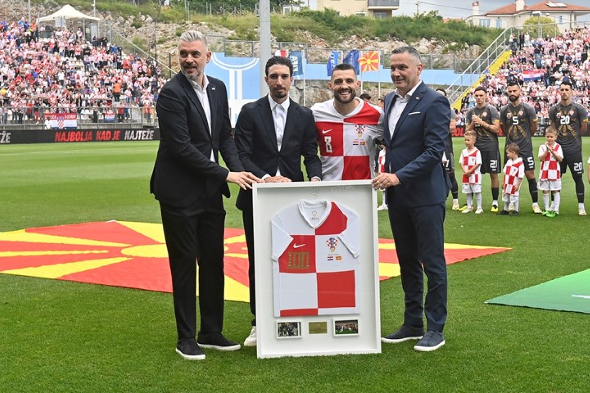 Mateo Kovačić najmlađi "vatreni" u "klubu 100"