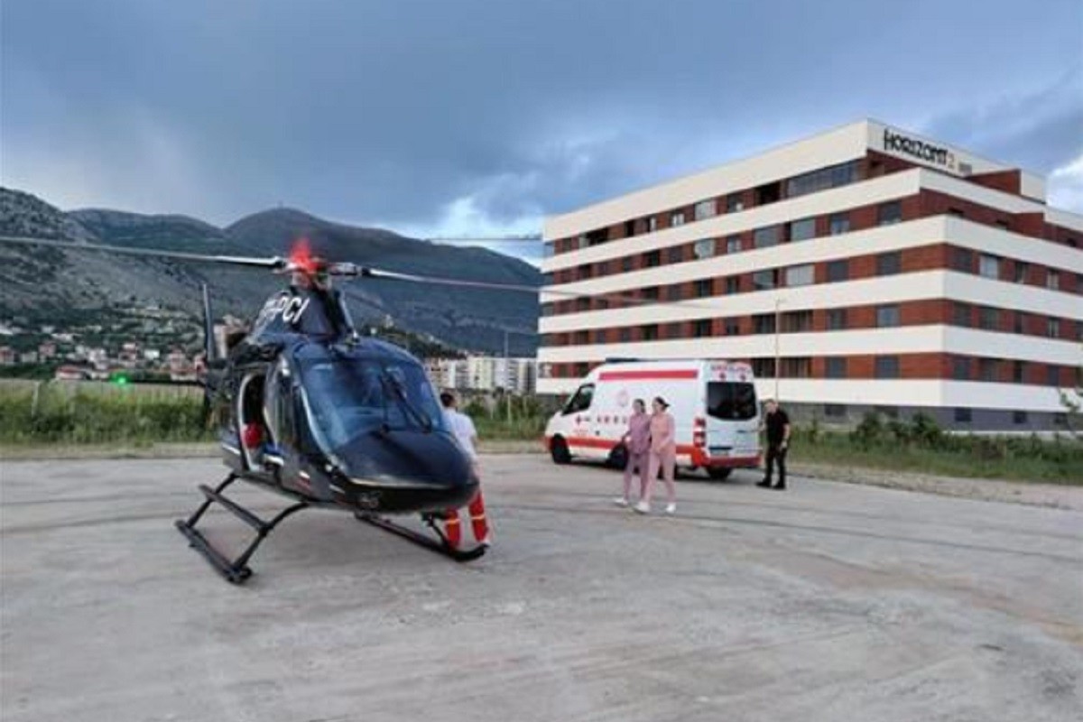 Dvije uspješne medicinske evakuacije Helikopterskog servisa u jednom danu