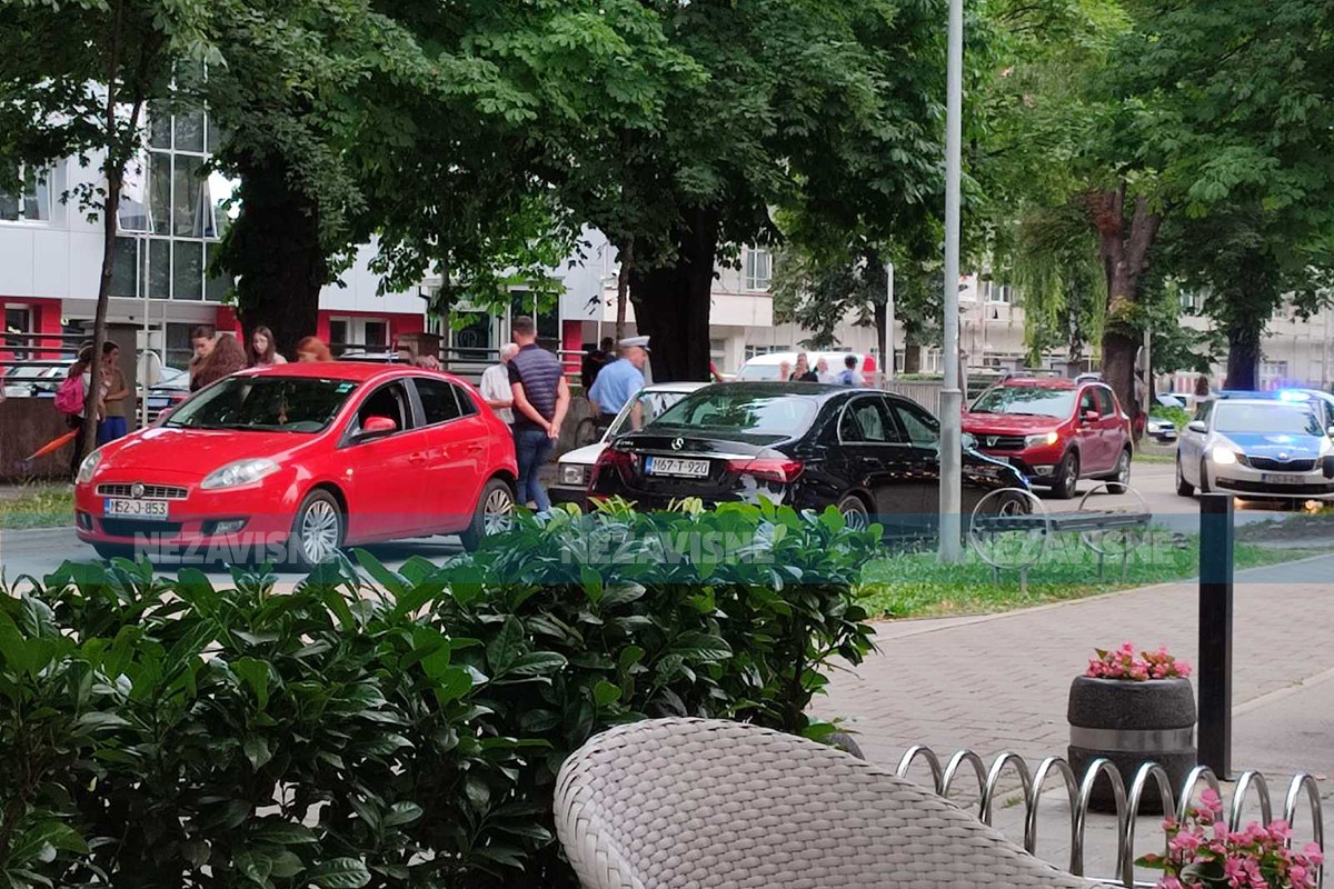Sudar dva fijata i mercedesa u Banjaluci