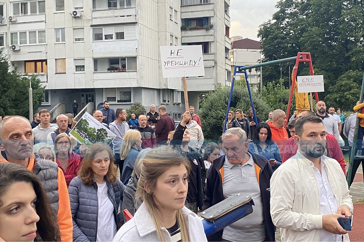 Protest u Banjaluci: Stanari Borika protiv novih nebodera (FOTO/VIDEO)