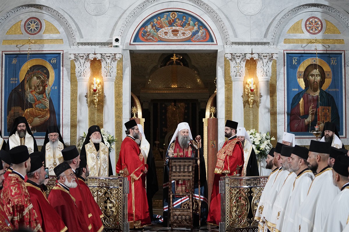 Patrijarh Porfirije: Nećemo odstupiti od onoga što je naše i što jesmo
