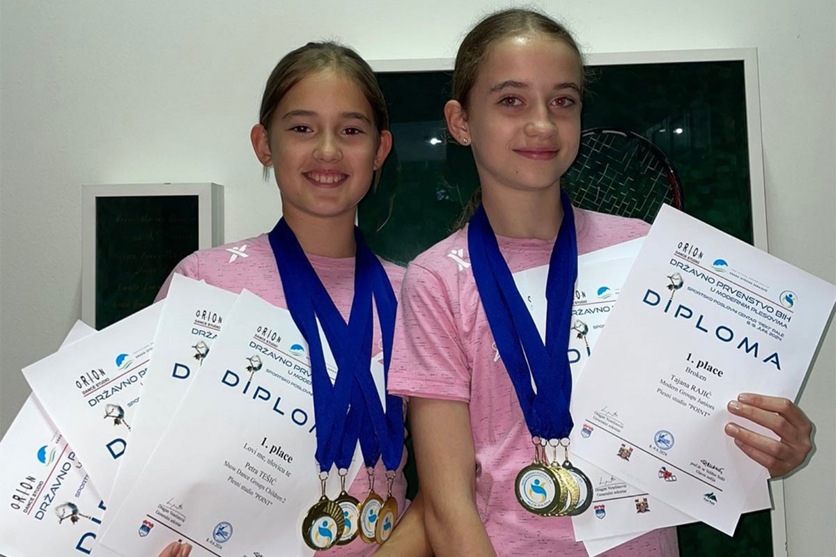 Banjalučanke osvojile 11 zlatnih medalja u modernim plesovima
