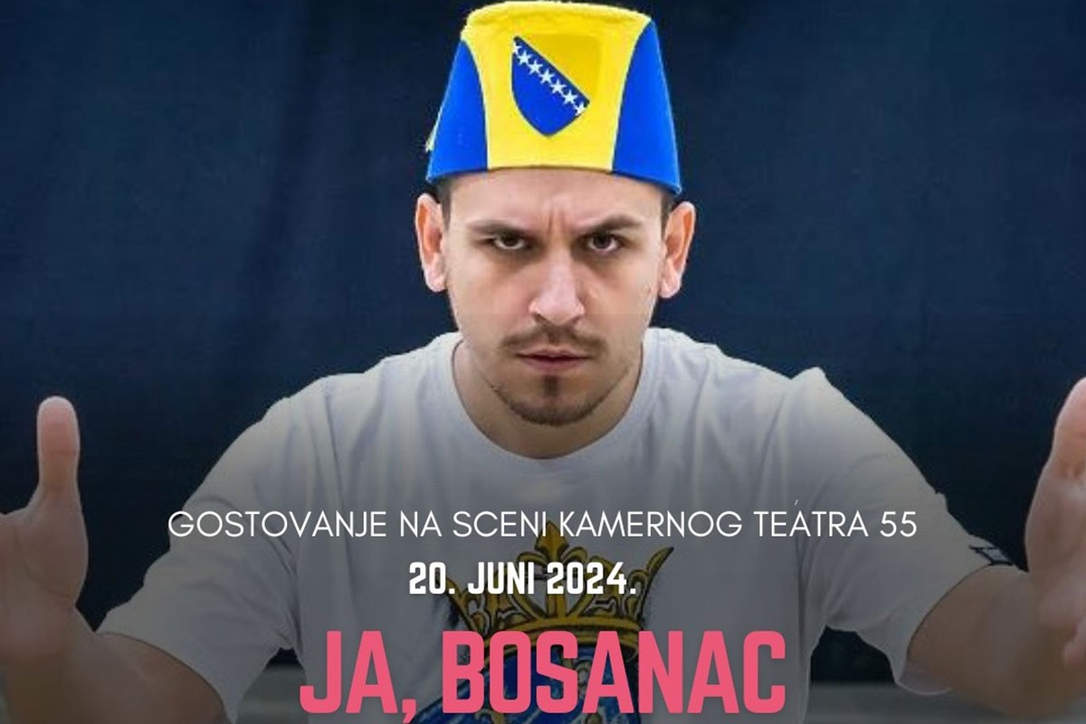 "Ja, Bosanac" na sceni Kamernog teatra 55
