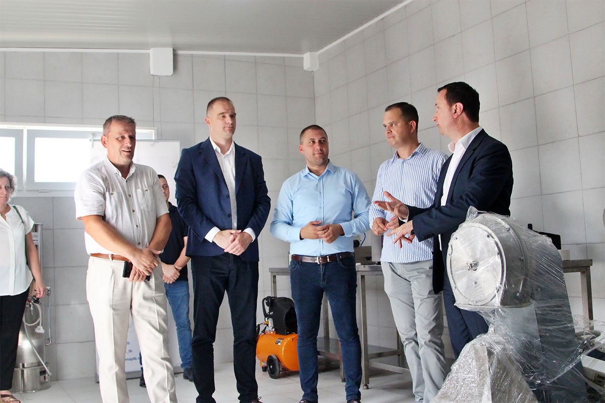 Nova oprema i objekat za preradu i pakovanje