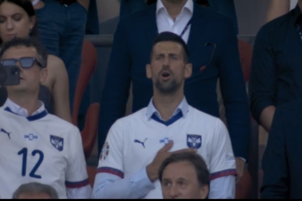 Đoković u dresu Srbije i uz taktove ''Bože pravde''