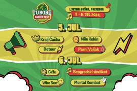 Još samo četiri dana do početka "Tuborg Garden Festa", događaja ...