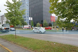 Oglasila se policija o saobraćajnoj nezgodi u Banjaluci