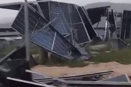 Pogledajte šta je nevrijeme uradilo solarnim panelima kod Trebinja ...
