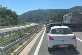 Okončana devetočasovna blokada: Prohodna dionica na kojoj se zapalio ...