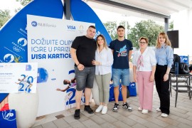 Završena velika nagradna igra za korisnike Visa kartica NLB Banke ...