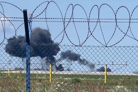 Srušio se vojni avion u Poljskoj (VIDEO)