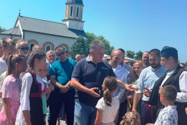 Kozinci kod Gradiške: Asfaltirali put i proslavili Pavlovdan
