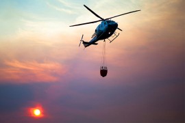 Vatrena stihija na području Gacka, aktiviran i helikopter