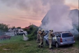 Prijedorčanin zapalio auto nakon što je uzrokovao udes (FOTO)