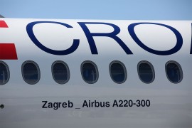 Croatia Airlines dobila prvi avion erbas A220-300