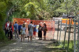 Bageri ponovo kopaju kod izvora Une, mještani pozvali ljude da se ...