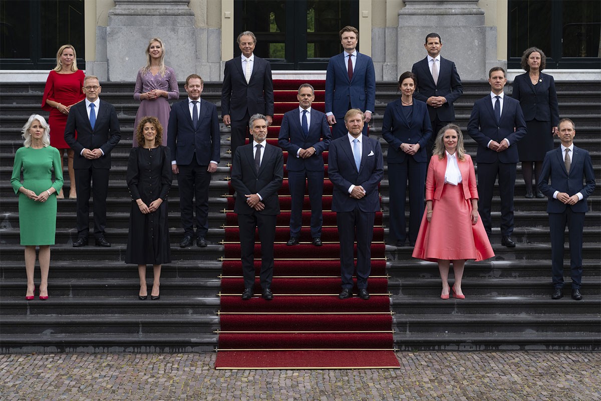 Nova nizozemska vlada položila zakletvu