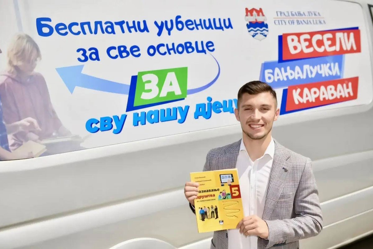 Besplatni udžbenici za banjalučke osnovce i ove godine