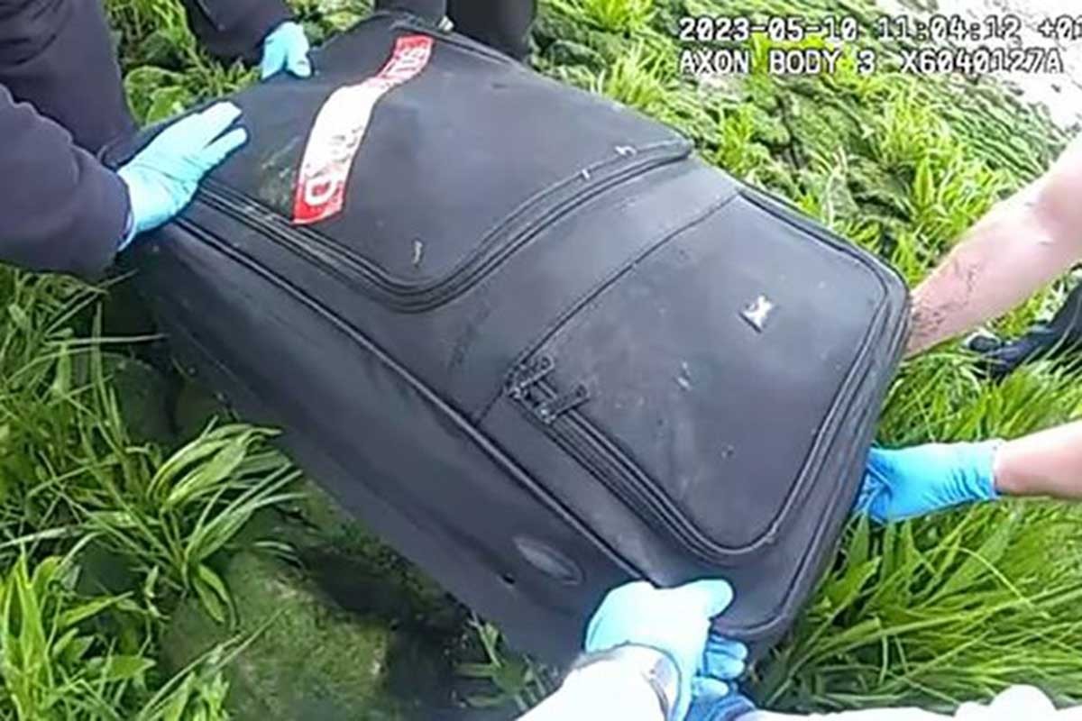 Zadavio ženu pred djecom, pa je spakovao u kofer (FOTO, VIDEO)