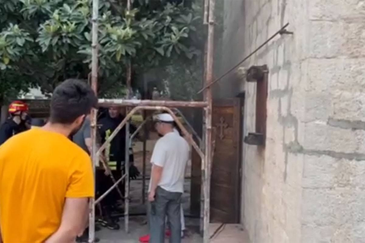 Gorjela crkva Svete Petke (VIDEO)