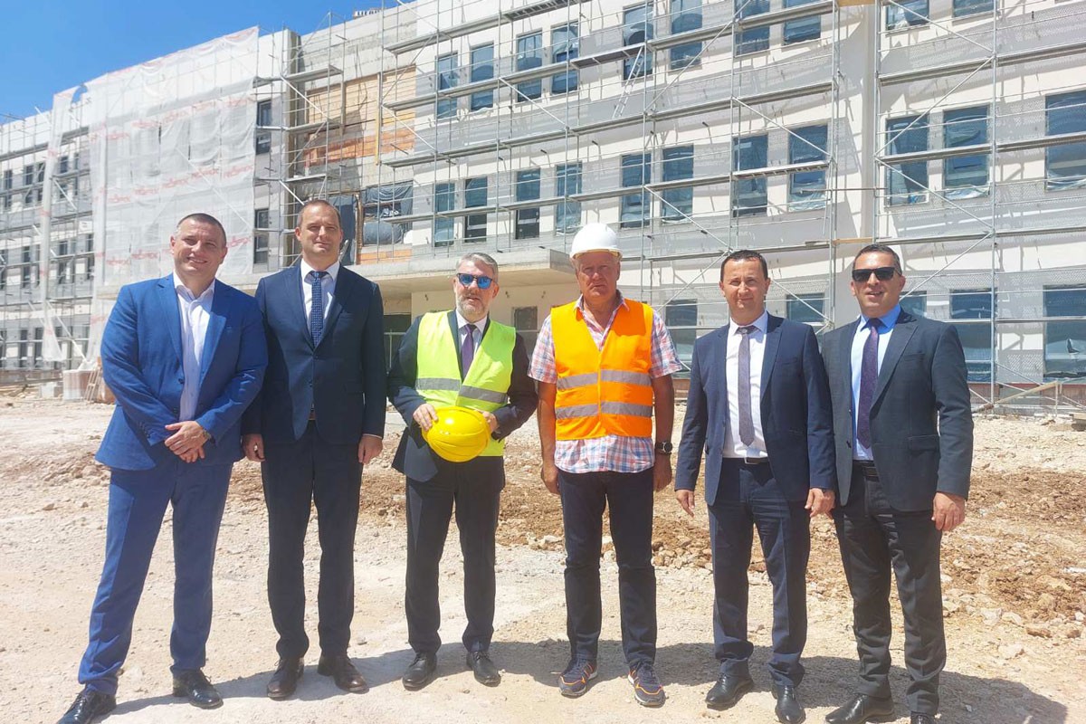 Šeranić: Proces rada na novoj bolnici ispoštovan i po vrućinama