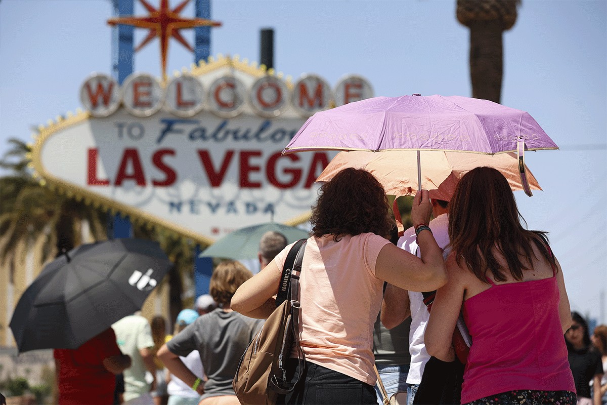 U Las Vegasu rekordnih pet dana zaredom temperatura iznad 46,1 stepen
