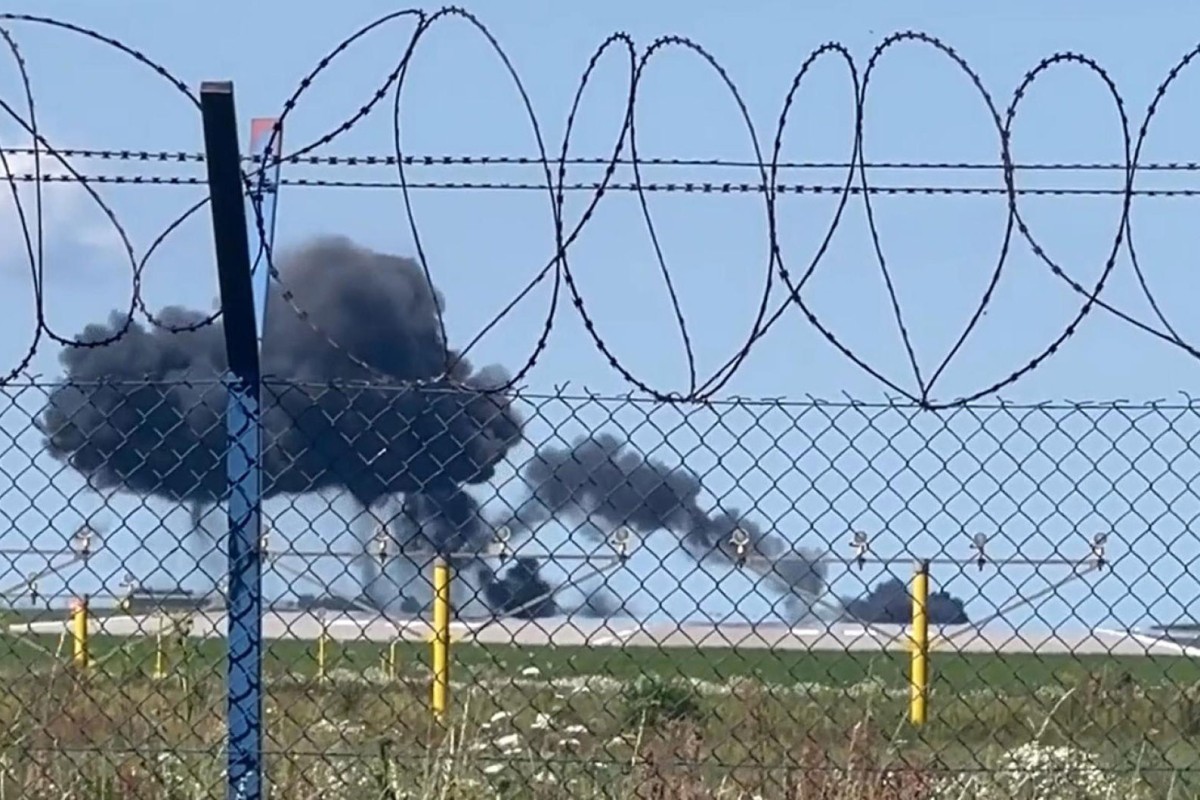 Srušio se vojni avion u Poljskoj (VIDEO)