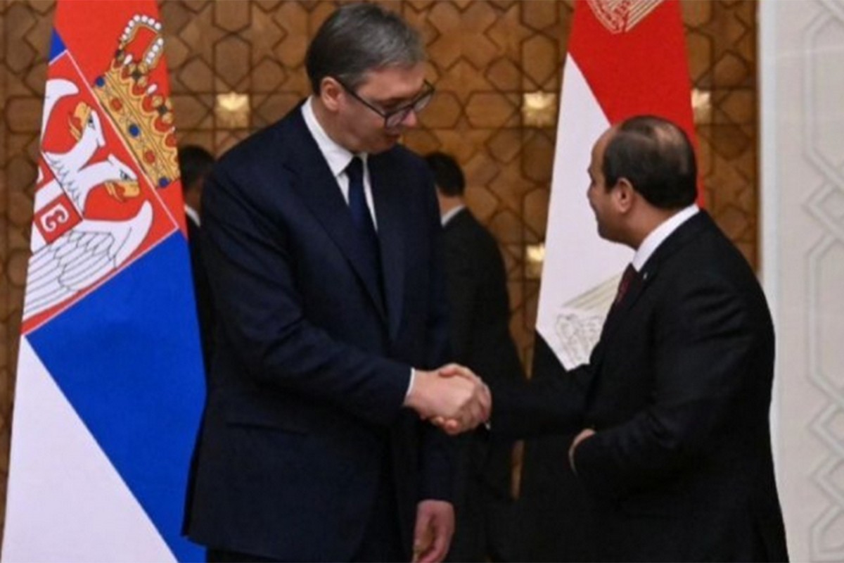 Vučić: Sporazum o slobodnoj trgovini sa Egiptom od izuzetnog značaja